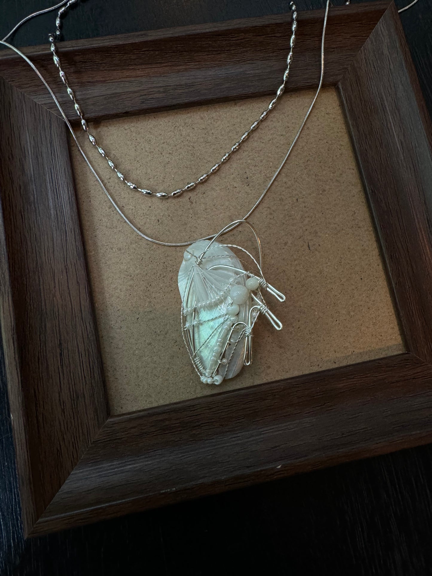 Shell necklace｜1