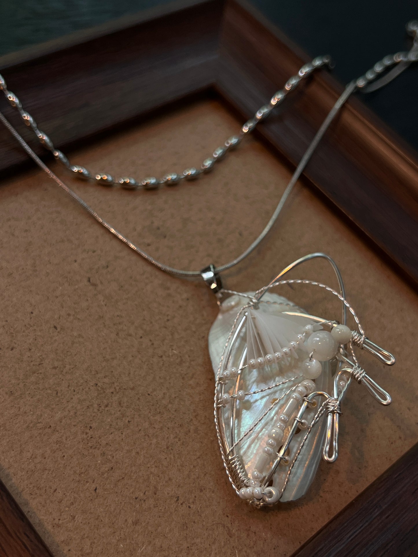 Shell necklace｜1