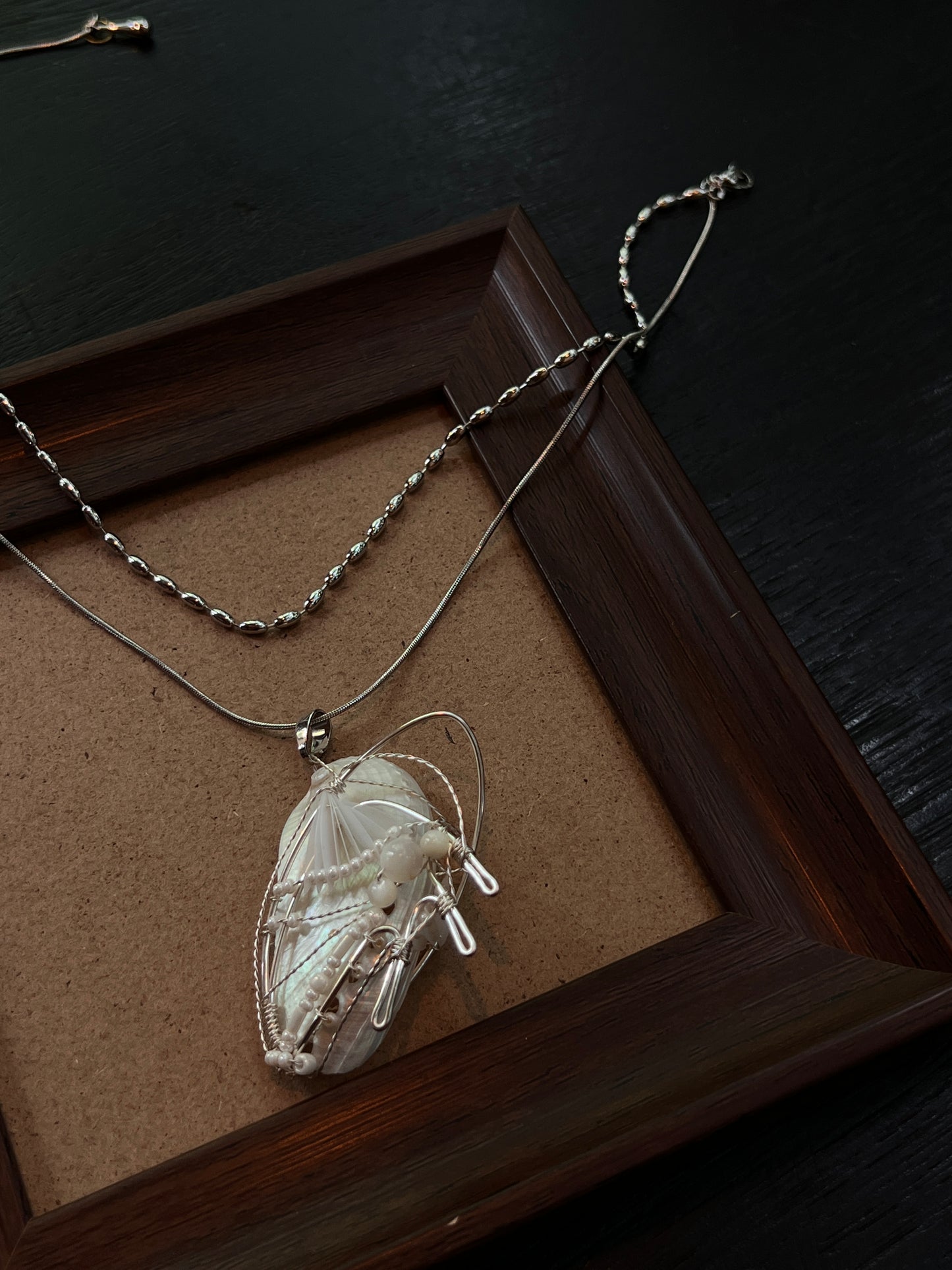 Shell necklace｜1