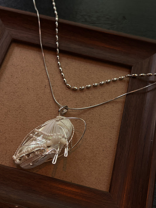 Shell necklace｜1