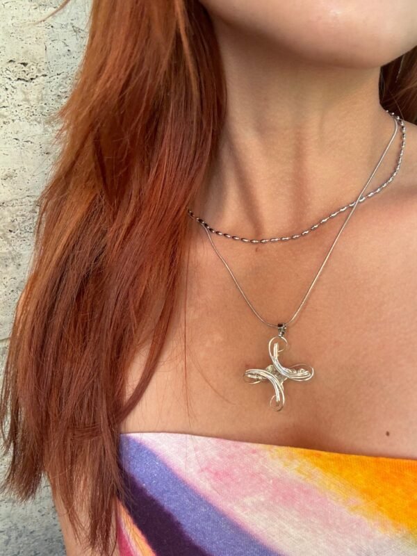 Aether Swirl |Handmade Crystal Necklace